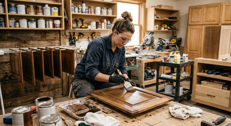 Cabinet Stain Removal Service