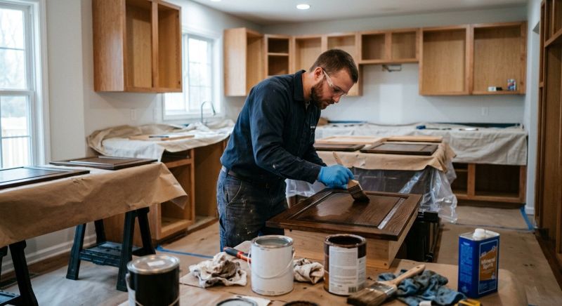 Cabinet Stain Removal Service